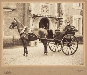 Le roi George V et la reine Mary, vers 1890