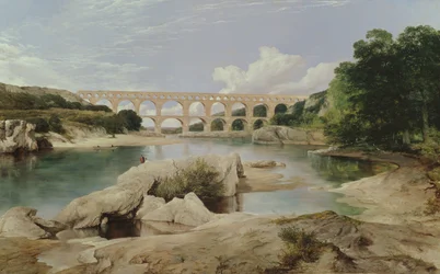Le Pont du Gard, 1862