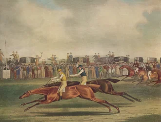 Sir Joshua battant Filho Da Puta à Newmarket, vers 1816, 1929