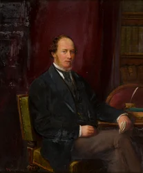 Portrait du 3e comte de Bradford, c.1872