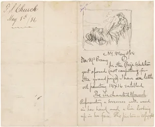 Étude après "Le Monarque enchanté"