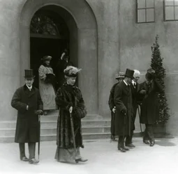 Le roi George V et la reine Mary à l