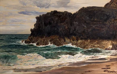 Rocher du Phare, Llanddwyn, Pays de Galles du Nord