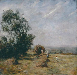 Scène de récolte
