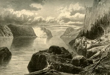 Point Noir, Trinity Rock, et Cape Eternity, Rivière Saguenay