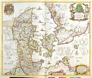 Carte du Royaume du Danemark