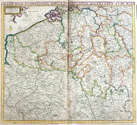Carte du Royaume des Pays-Bas