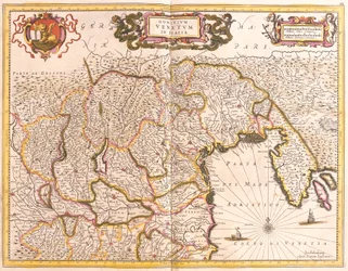 Carte des territoires vénitiens en Italie