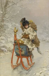 La promenade en traîneau