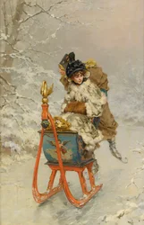 La promenade en luge