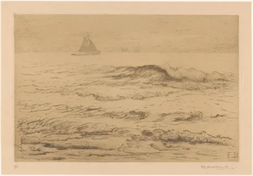 Voilier en mer