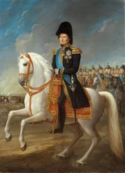 Portrait de Jean Baptiste Jules Bernadotte (1763-1844), maréchal de France, roi de Suède et de Norvège