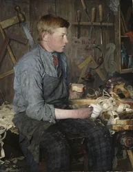 Le jeune charpentier