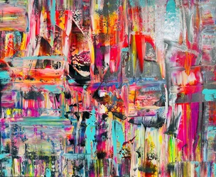 Abstrait moderne et coloré