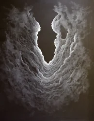 Tunnel des nuages tourbillonnants