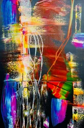 Mouvement abstrait dynamique