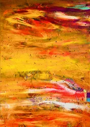 Abstrait, vif et fougueux