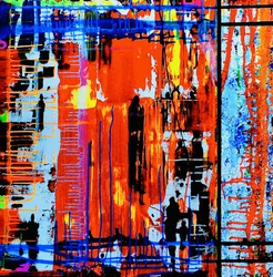 Abstrait urbain dynamique