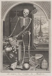 La Mort avec les Vanités mondaines