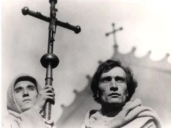 Antonin Artaud (1896-1948) dans le film La Passion de Jeanne d