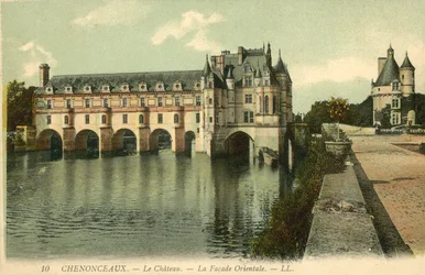 Chenonceaux, Le Château, La Façade Orientale