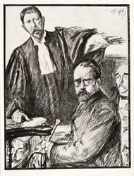 Dreyfus à son procès, d