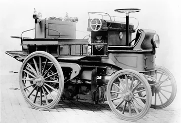 Automobile électrique pour la brigade des pompiers de Paris, 1899