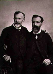 Emmanuel Benner (1836-96) et Jean Benner (1836-1906), de 