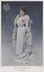 Gabrielle Rejane en Thérèse dans Le Lys Rouge