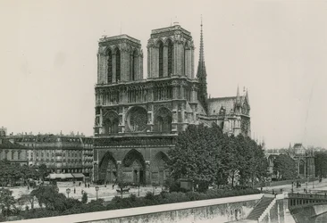 La Cathédrale, Église Notre-Dame (photogravure)