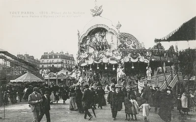La Foire du Trône, Place de la Nation, Paris, vers 1905