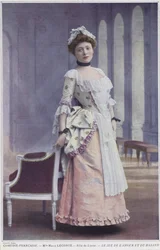 Marie Leconte en Lisette dans Le Jeu de l