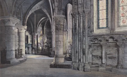 Montierender, Église, Pourtour du chœur