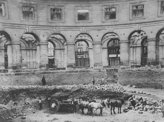 Reconstruction de la Halle au Blé, Paris