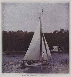 Voilier sur la Seine