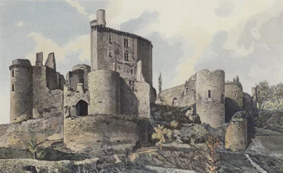Saint-Front, Château de Bonaguil, Ensemble S O