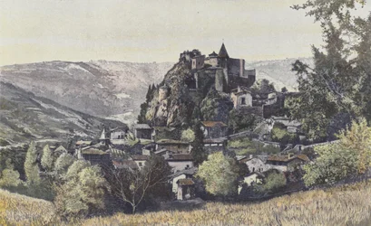 Saint-Paul-en-Cornillon, Vue du hameau de Cornillon