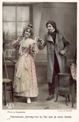 Scène de La Vie de Bohème