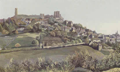 Turenne, Vue de la Ville et du Château, Côté N