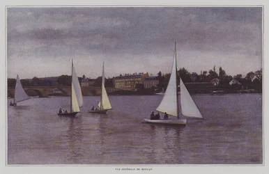 Vue de Meulan-en-Yvelines, Paris