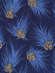 Motifs des années 1920 (lithographie couleur)