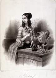 Modiste du XIXe siècle