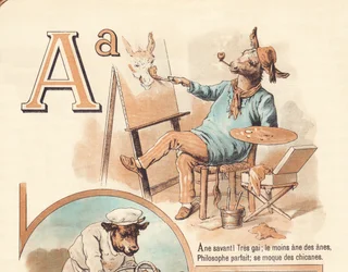A : Ane savant ! Très joyeux ; le moindre âne, le parfait philosophe, se moque des chicanes