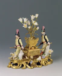 Un brûle-parfum Louis XV, vers 1745