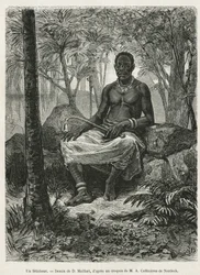 Un féticheur, sorcier capable d