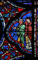 Un groupe de femmes témoins de la mort de la Vierge