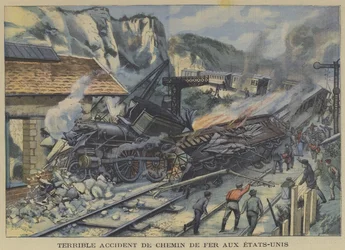 Un terrible accident de train aux États-Unis