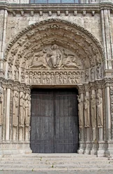 Vue de la porte centrale ouest
