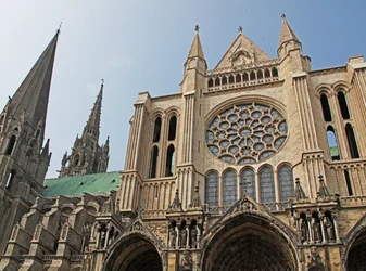 Vue de la façade sud