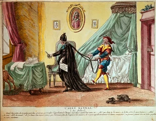 Abbé Raynal en délire, c.1790